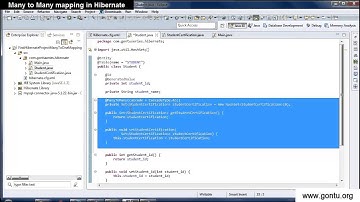 Hibernate Tutorial part 13 - Many to Many mapping in detail