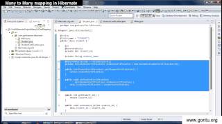 Hibernate Tutorial part 13 - Many to Many mapping in detail