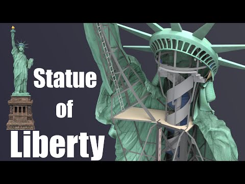 Video: Where Is The Statue Of Liberty