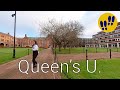 Walking in queens university belfast