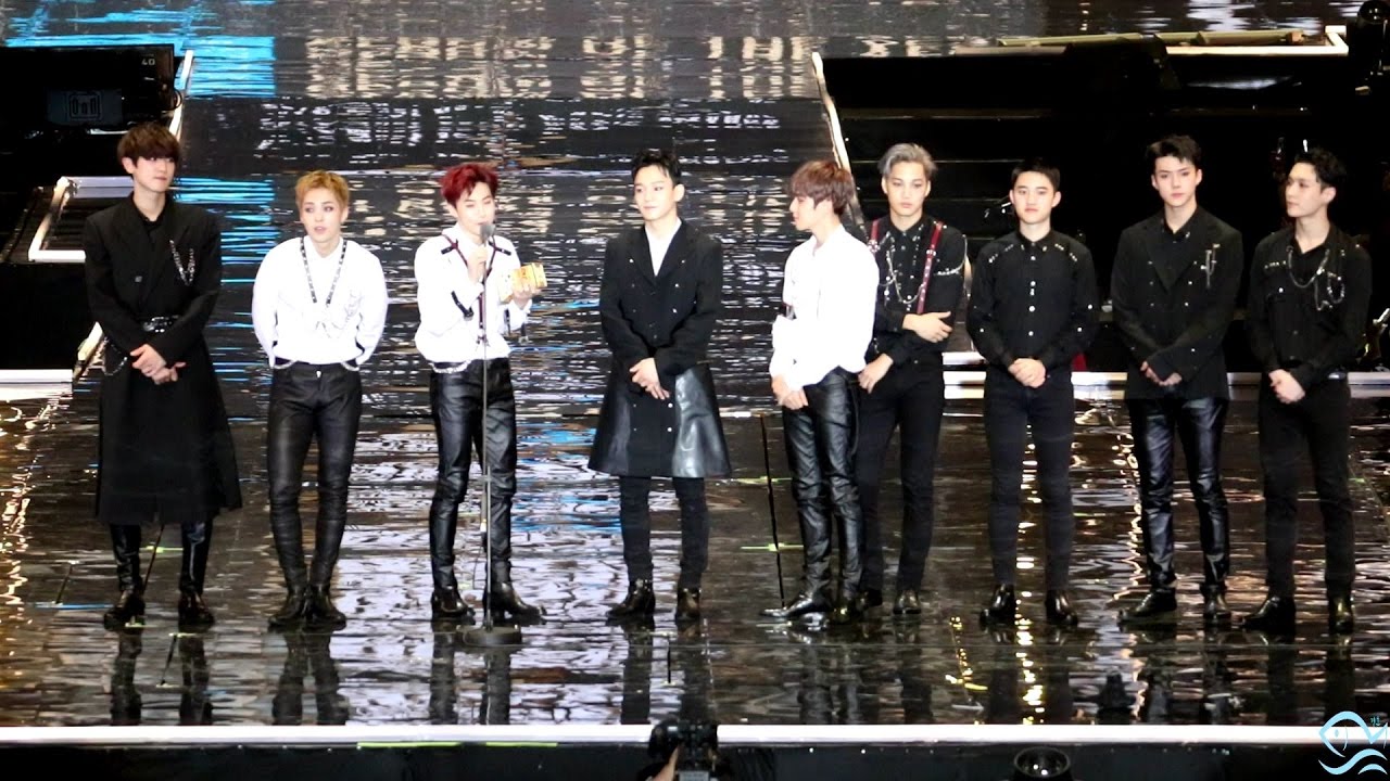 161202 2016MAMA (엠넷아시안뮤직어워드) 엑소 (EXO) 올해의 앨범상  수상 직캠 by.경호