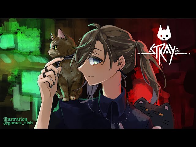 Stray | 猫ちゃんになってお散歩するゲームなのカナ？【にじさんじ/叶】のサムネイル