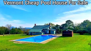 Vermont Real Estate For Sale | $149k | 2.6 acres | Vermont Mountain Farmhouse For Sale | BnB