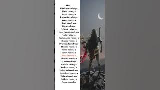 Rudra Shiva Stotram | English Lyrics | Om… Bhairava rudraya #rudra #shivastotram