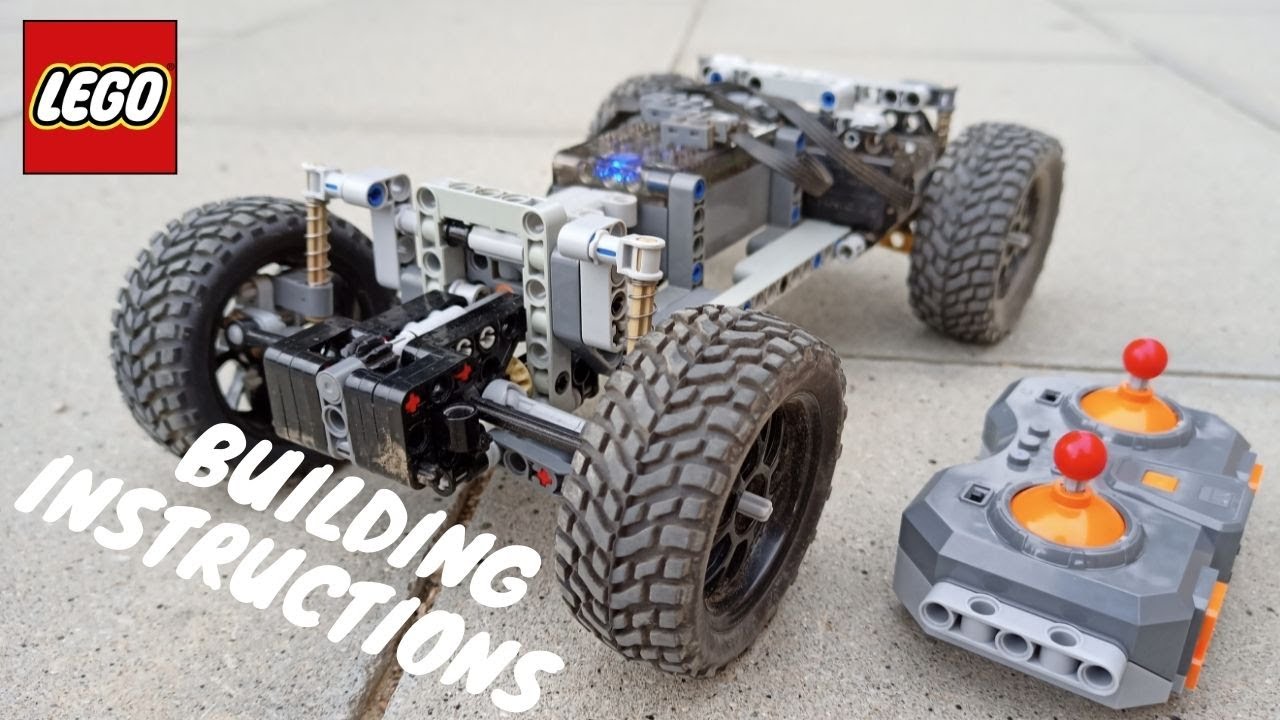 veteran Diskurs Eve LEGO Technic RC 4x4 mini with Buggy Motor BUILDING INSTRUCTIONS  (step-by-step) - YouTube