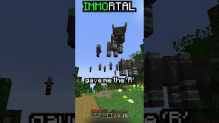 Minecraft, But I'm Immortal...