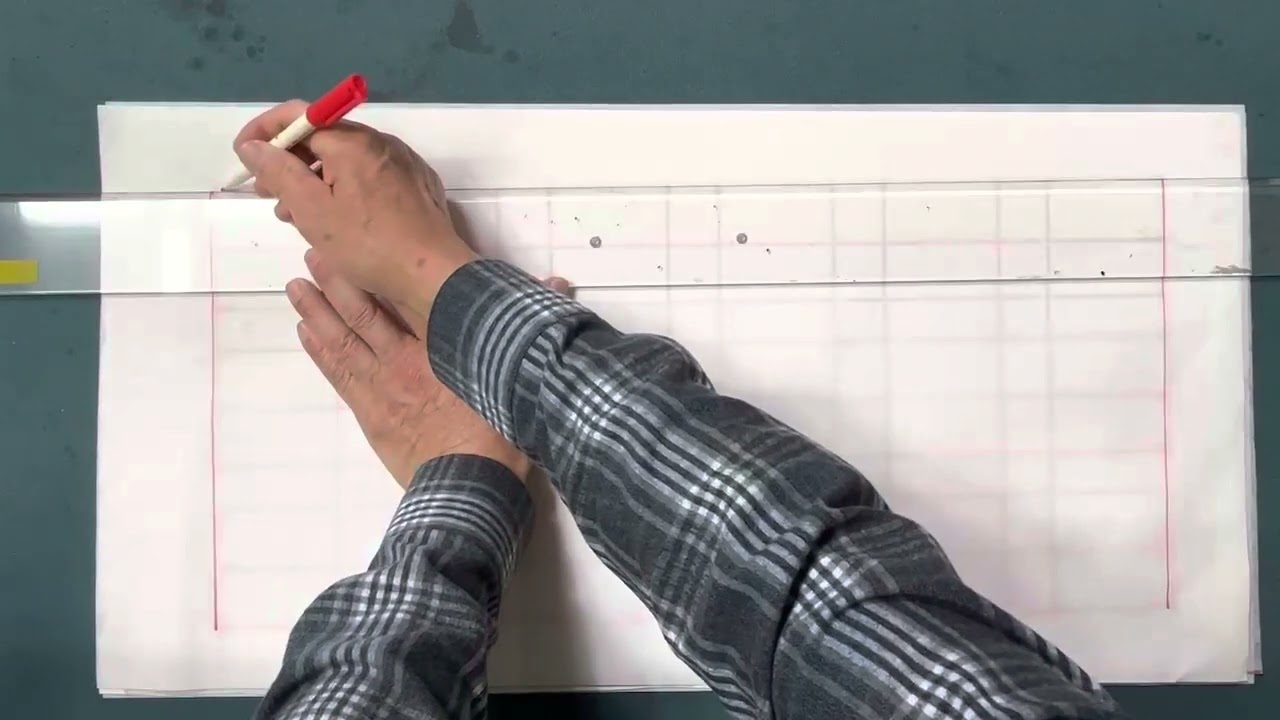 서예 판본체 쓰기 준비하기