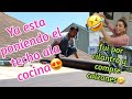 Me fui por cilantro 🥬 y compre calzones🤣/poniendo el techo ala cocina🏚😍