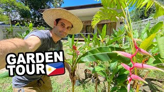 TROPICAL GARDEN TOUR NEW HOUSE UPDATE IN THE PHILIPPINES