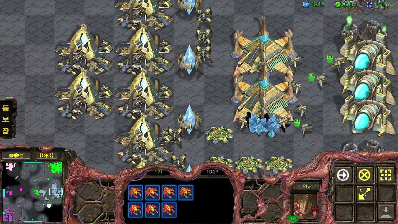 빠른무한  : 3배속 프로토스 내구성 테스트