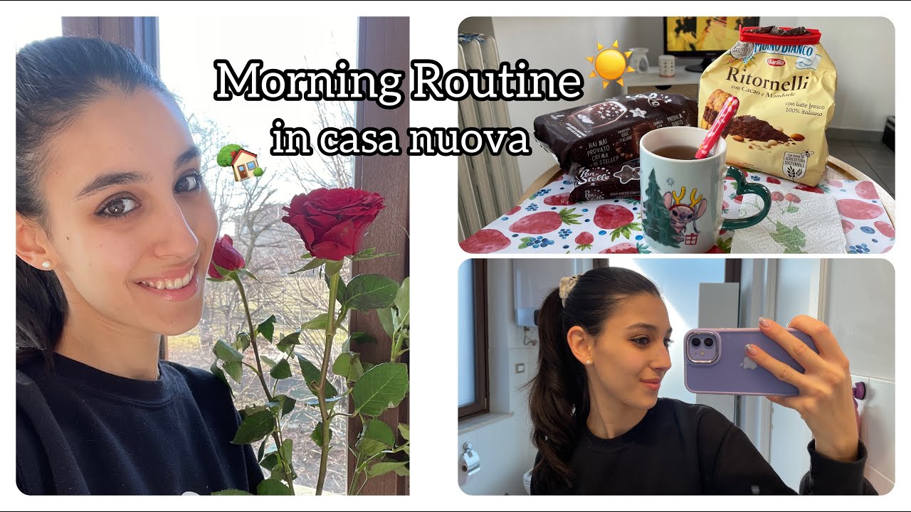 LA MIA MORNING ROUTINE IN CASA NUOVA☀️🏡