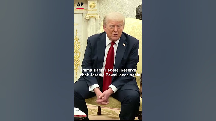 Trump slams Federal Reserve chair Jerome Powell once again