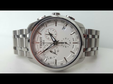 TISSOT Couturier GMT T035.439.11.031.00. ОбзорReview