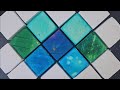 Extra crunchy bluegreen dyed gym chalk  asmr  oddly satisfying