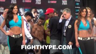 TERENCE CRAWFORD VS. YURIORKIS GAMBOA WEIGH-IN