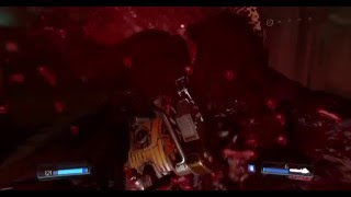 DOOM - Hell knight Chainsaw Kill (SLOW MOTION)