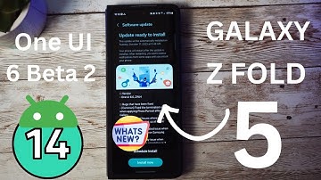 One Ui 6 Beta 2 Is Now Available For The Galaxy Z Fold! #zfold5 #oneui6 #android14