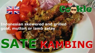 En Recipe Sate Kambing - Indonesian Grilled Goatmuttonlamb Pieces On Skewers