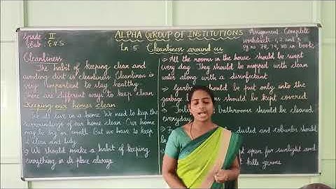 GRADE II EVS LN 5 CLEANLINESS AROUND US PART 1