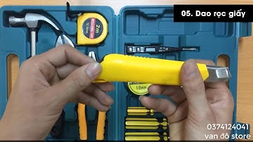 Bộ dụng cụ sửa chửa 16 chi tiết