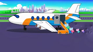 hippo kids games || Hippo at the Airport  Adventure Game screenshot 3