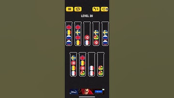 So satisfying to watch | Ball Sort Puzzle | Level 20