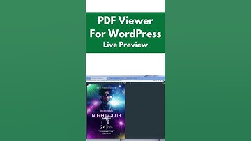 PDF Viewer For WordPress Live Preview | #shorts #wordpress #ebook #restaurant
