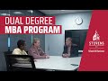 Dual degree mba program  stevens school of business