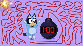 1 Minute Timer Bomb 💣 BLUEY ❤️