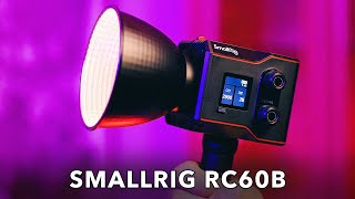 Обзор Smallrig RC60B - видеосвет со встроенным аккумулятором.