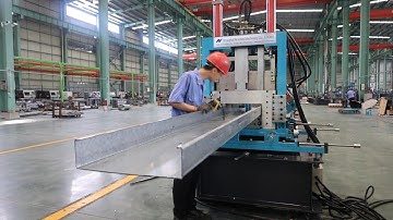 4mm Fully Automatic CZ Purlin Roll Forming Machine (NTK-CZ-400A)