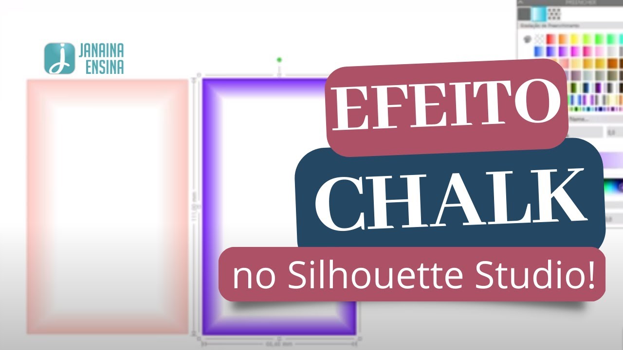 Efeito Chalk no Silhouette Studio