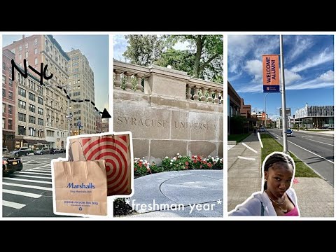 college move in day ! NYC to SU | VLOG 2021