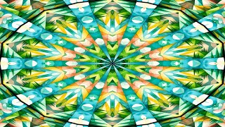 Watercolor Wonders: 8-Hour Geometric Kaleidoscope - Joyful Patterns & Uplifting Music screenshot 2