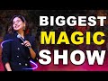 World famous magician suhani shah performing standup magic full house 