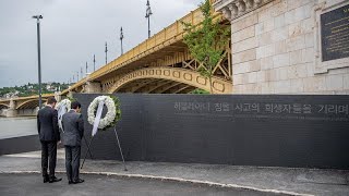 Átadták a Hableány-tragédia áldozatainak emlékművét