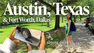 Let me tell you how I almost died in Texas.. | vlog, austin itinerary, film camera ☆