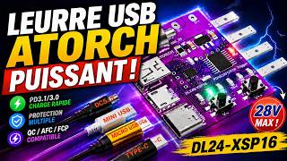Tester chargeur usb avec Atorch DL24B - XSP16 électronique