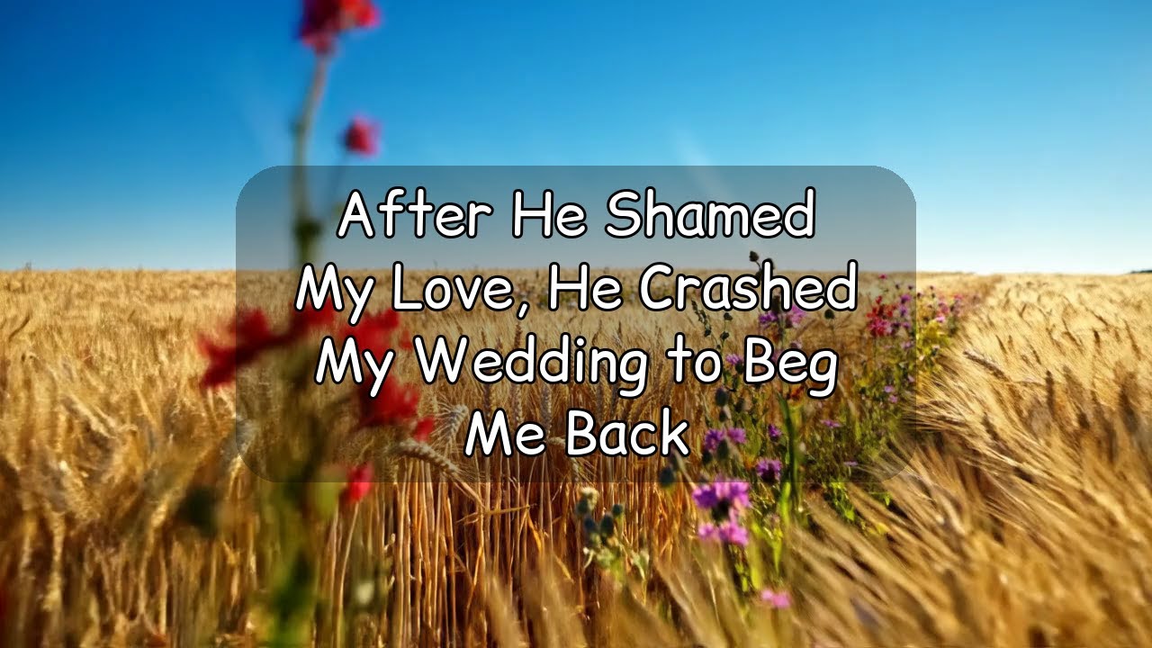 [Full Audio] After He Shamed My Love, He Crashed My Wedding to Beg Me Back