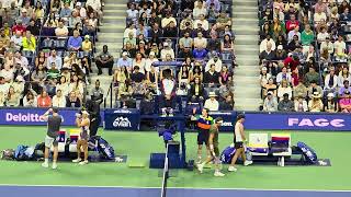US Open Mixed Doubles Semi-Final: Jack Draper & Jessica Pegula vs Casper Rudd & Iga Swiatek