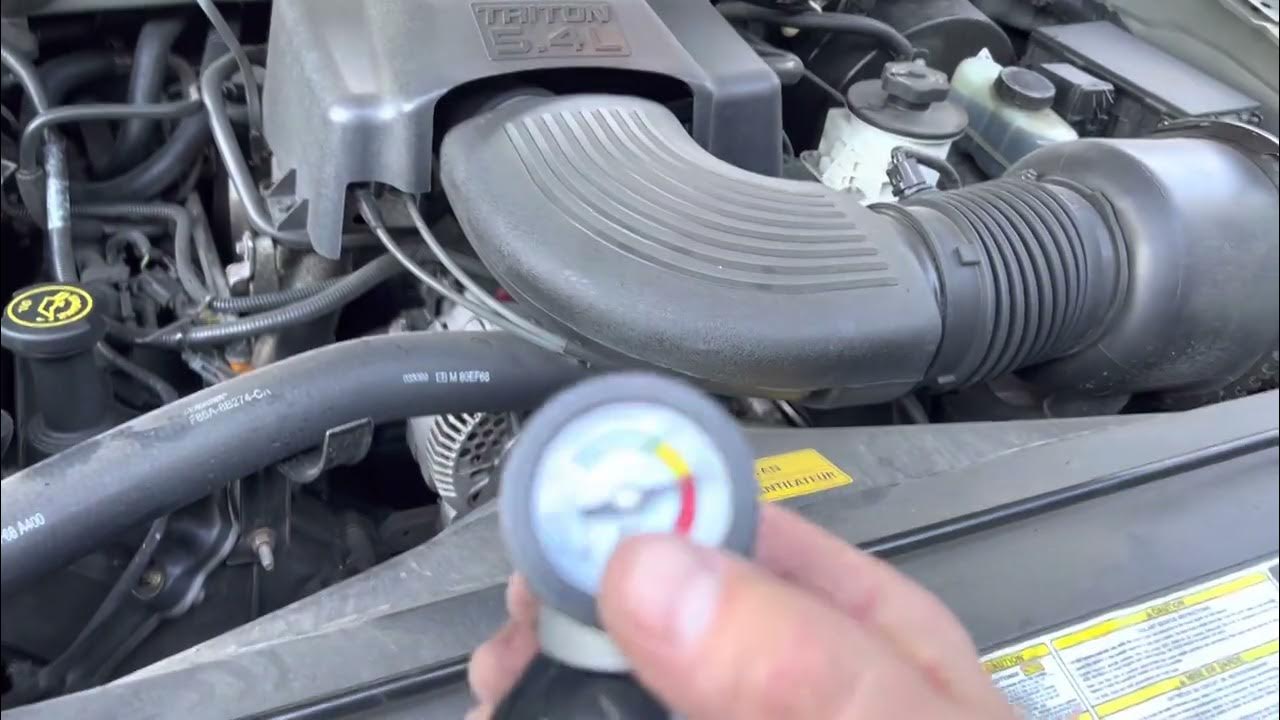 Add refrigerant to a 1999 Ford Expedition, Finding the low side - YouTube