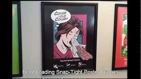 Front Loading Snap Frames