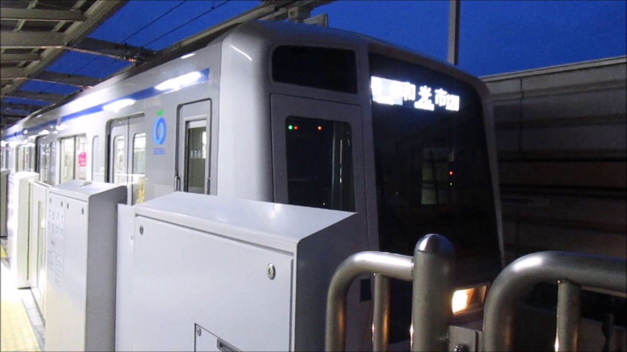 【明日はきっと】西武6000系6051F編成 各駅停車 和光市ゆき 新木場発車 (‘17/…