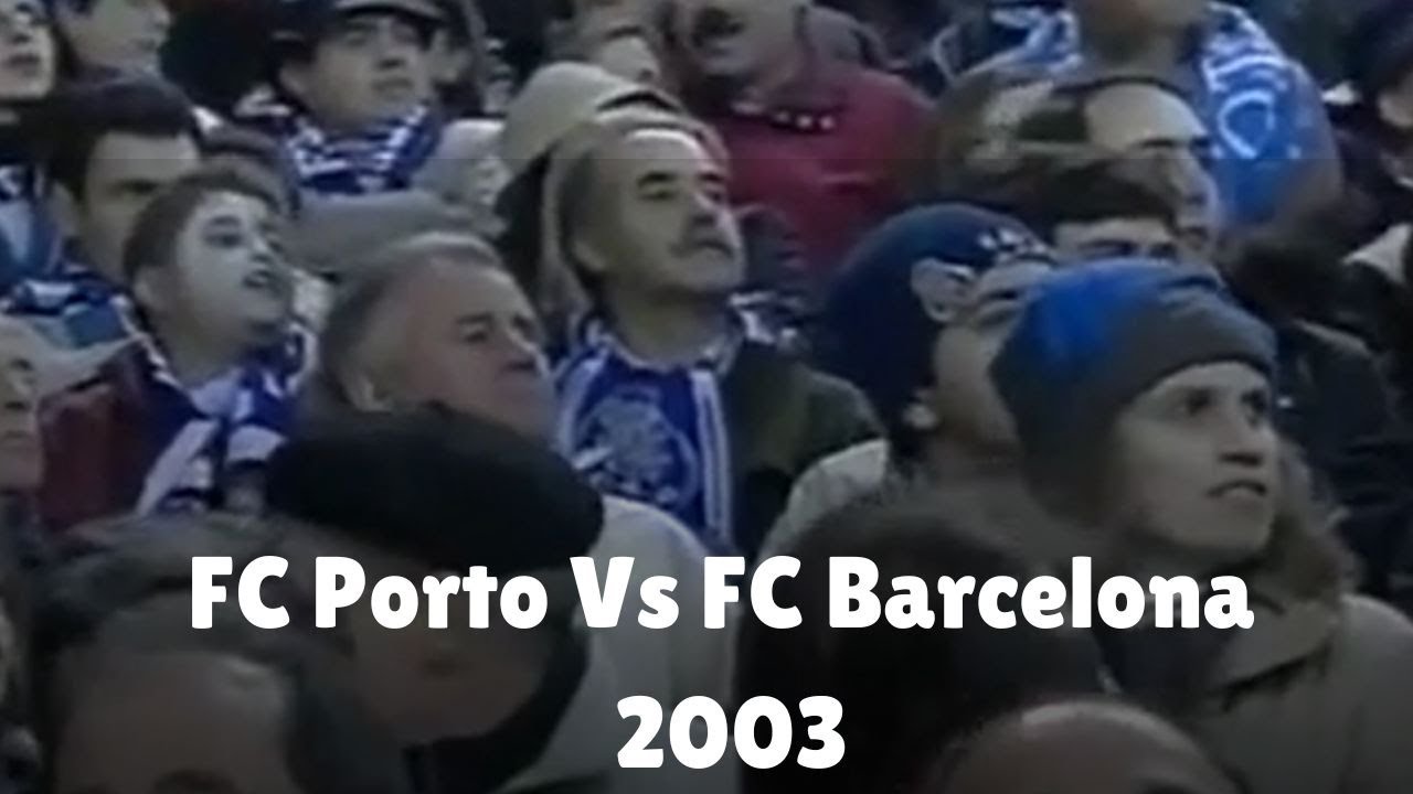 FC Porto vs FC Barcelona 2003 Match Highlights #barcelona #porto