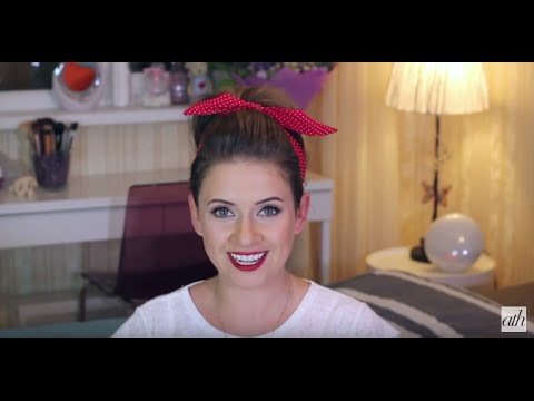 Прическа в стиле пин-ап от Nikkoko8 - All Things Hair Прическа в стиле пин-ап от Nikkoko8 - All Things Hair