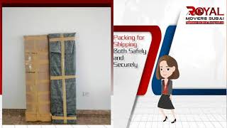 Packing for Shipping Both Safely and Securely | Royal Movers Dubai