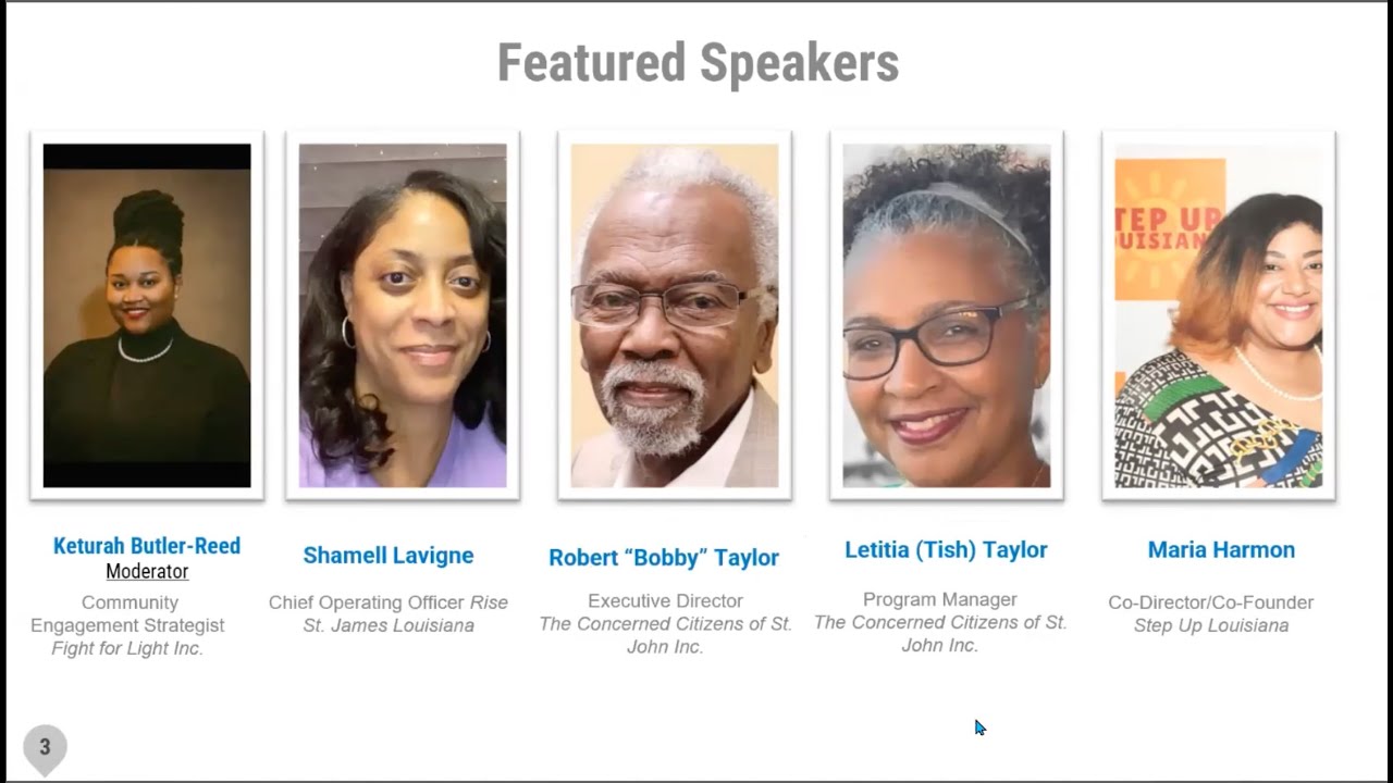 Petrochemicals, Cancer Alley and Community Organizing