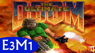 Ultimate Doom E3M1 Hell Keep (All Secrets)
