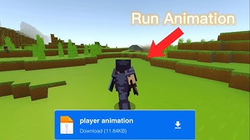 Realistic player animation for mcpe