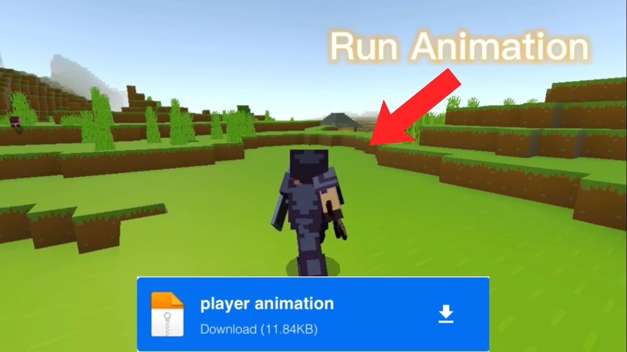 Player animation 1.19. MCPE animation Inventory boy Mod.